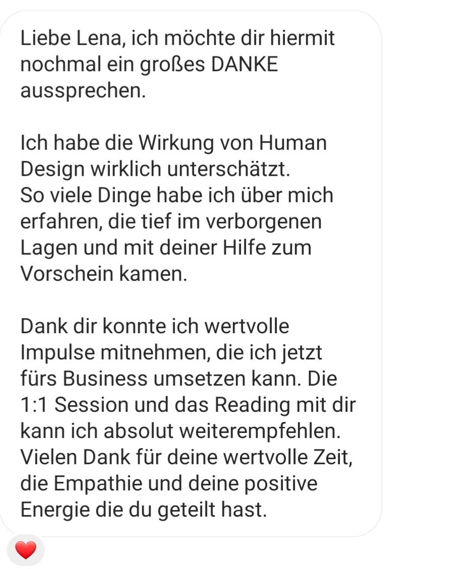 Feedback Christin