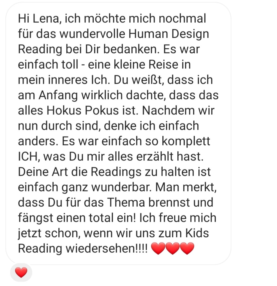 Feedback Vanessa